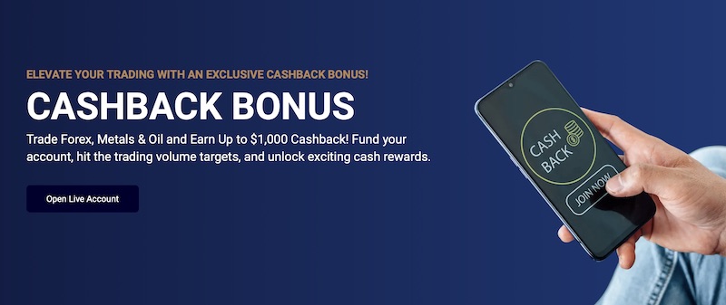GTC FX Cashback Bonus